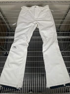 Balenciaga Balenciaga 3B Sports Icon Ski Pants WHITE SIZE FR 36 $2850 RETAIL